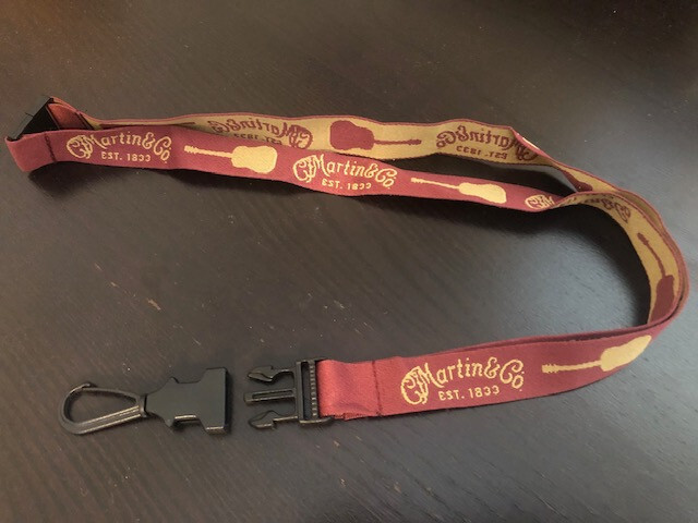 CF Martin Guitars Pro Lanyard Nice NAMM 2023