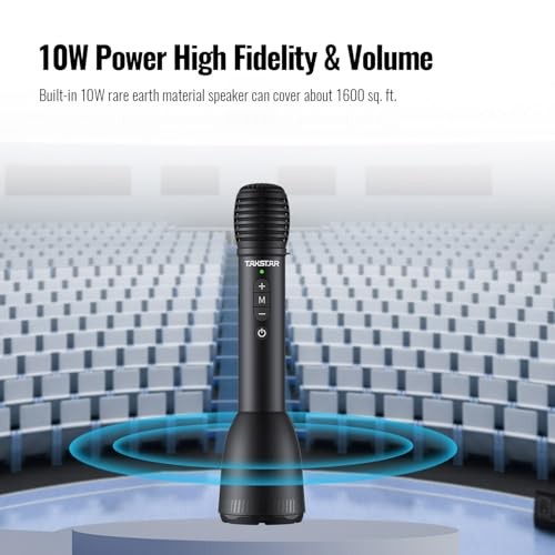 2-in-1 Bluetooth Wireless Handheld Microphone & Voice Amplifier, 7 Kinds
