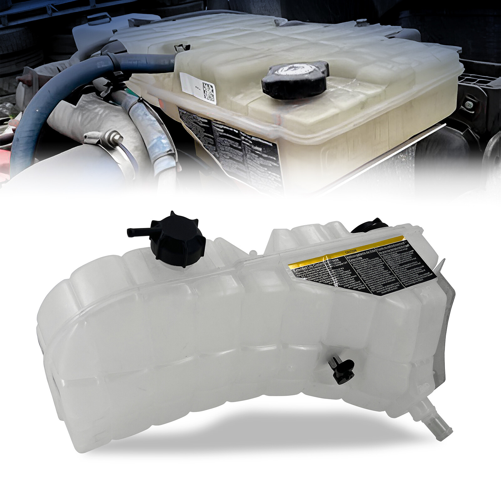 Coolant Tank for 2008-2017 Kenworth Trucks Replaces 603-5403, N5346001, T1673008