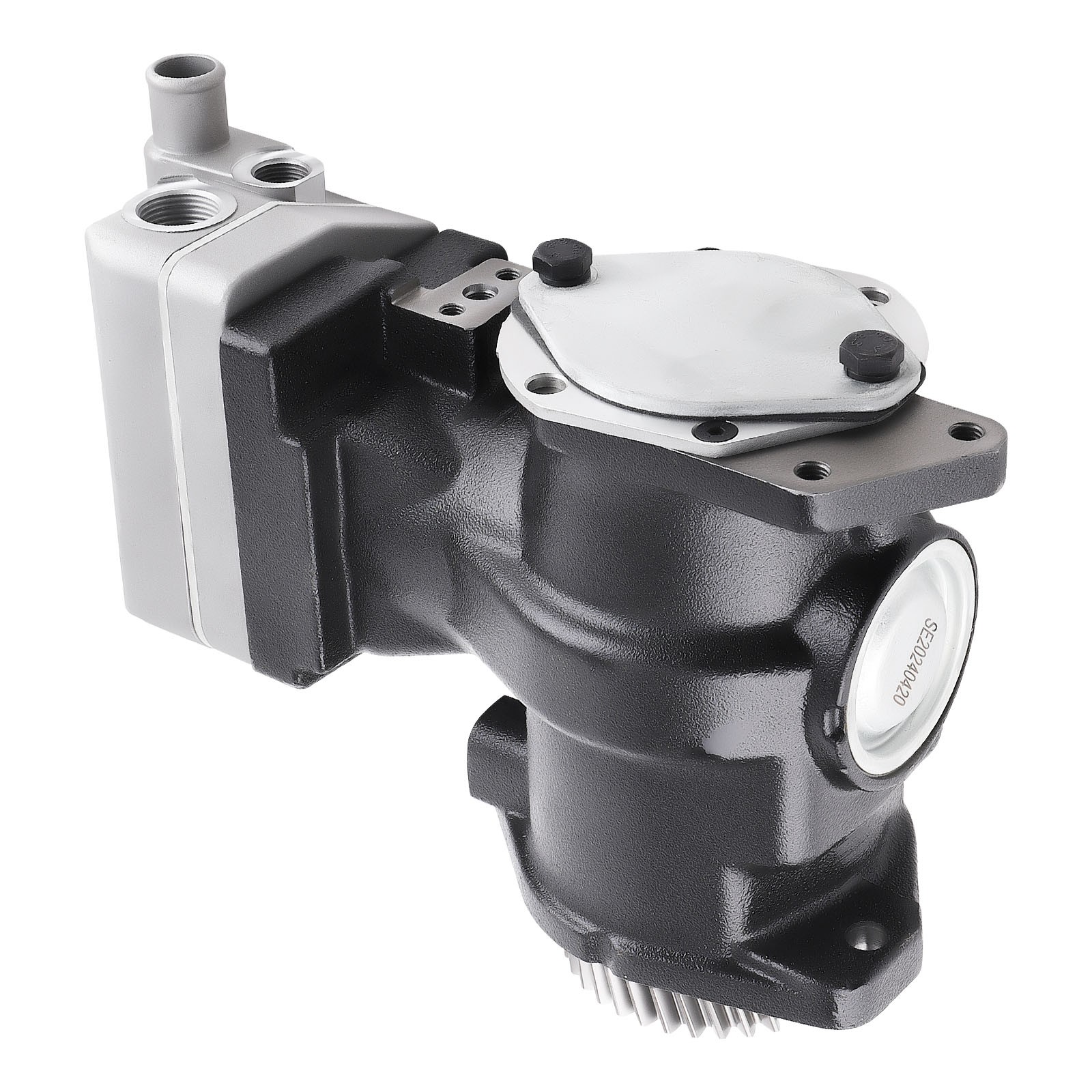 1* Air Brake Compressor Assy For Cummins Engine 6BT 6BT5.9 4946293 5286966 Black