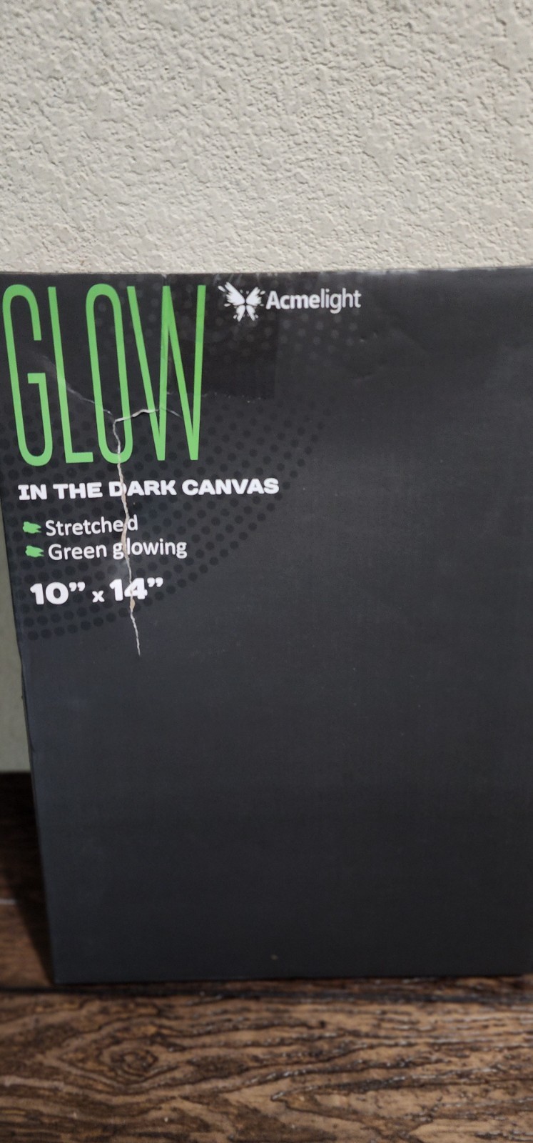 Glow in The Dark 3 Pack Canvas Board for Painting - Stretched Canvases 10x14