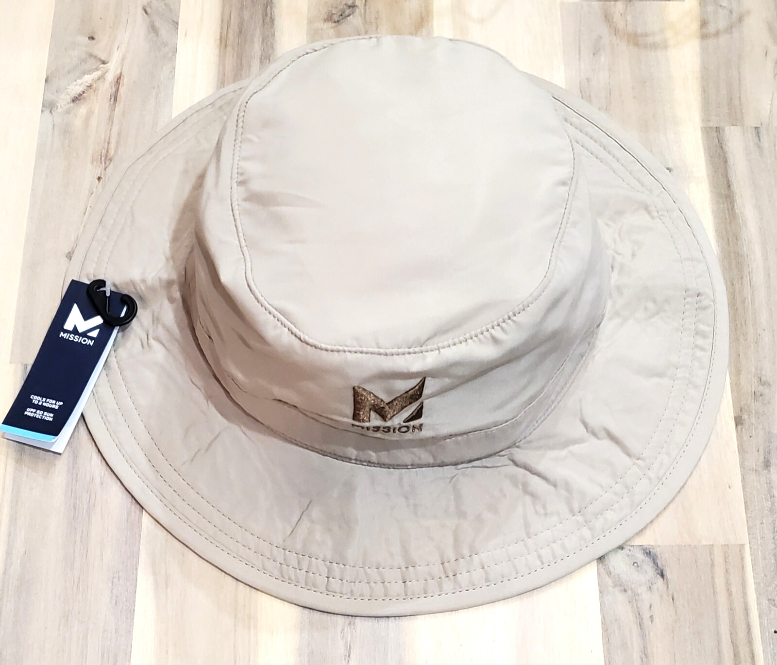 Mission Cooling Everywhere Polyester Hat-Khaki-2