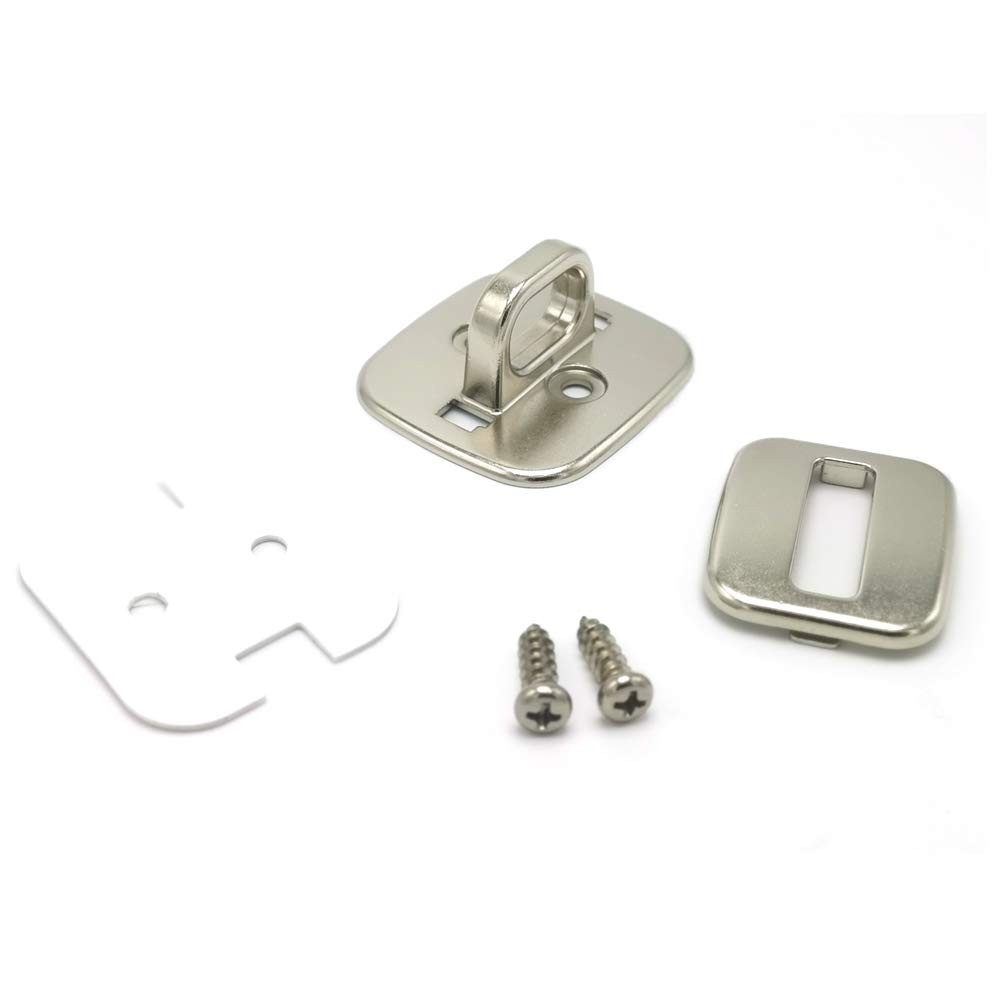 Security Anchor Base Plate For Keyed Combination Cable Locks Desk Mount