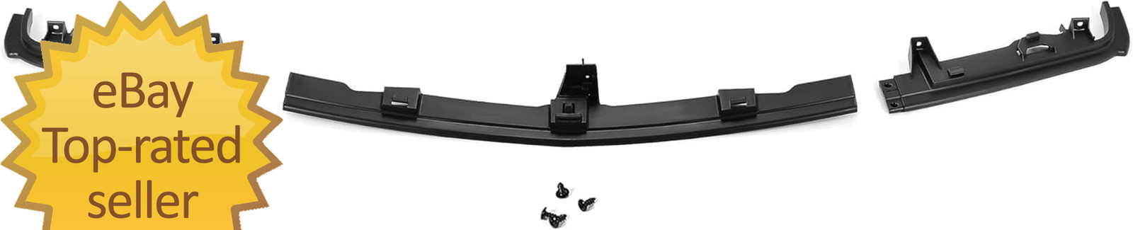 Front Bumper Filler Trim Compatible with 1994-2000 Chevy GMC Tahoe Suburban