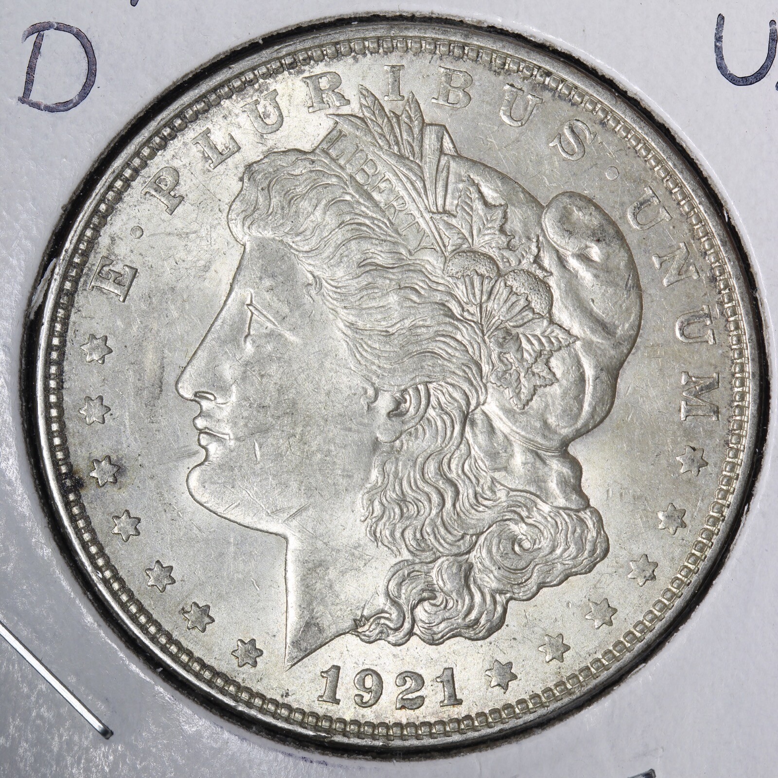 1921-D Morgan Silver Dollar CHOICE UNCIRCULATED MS E716 JEL