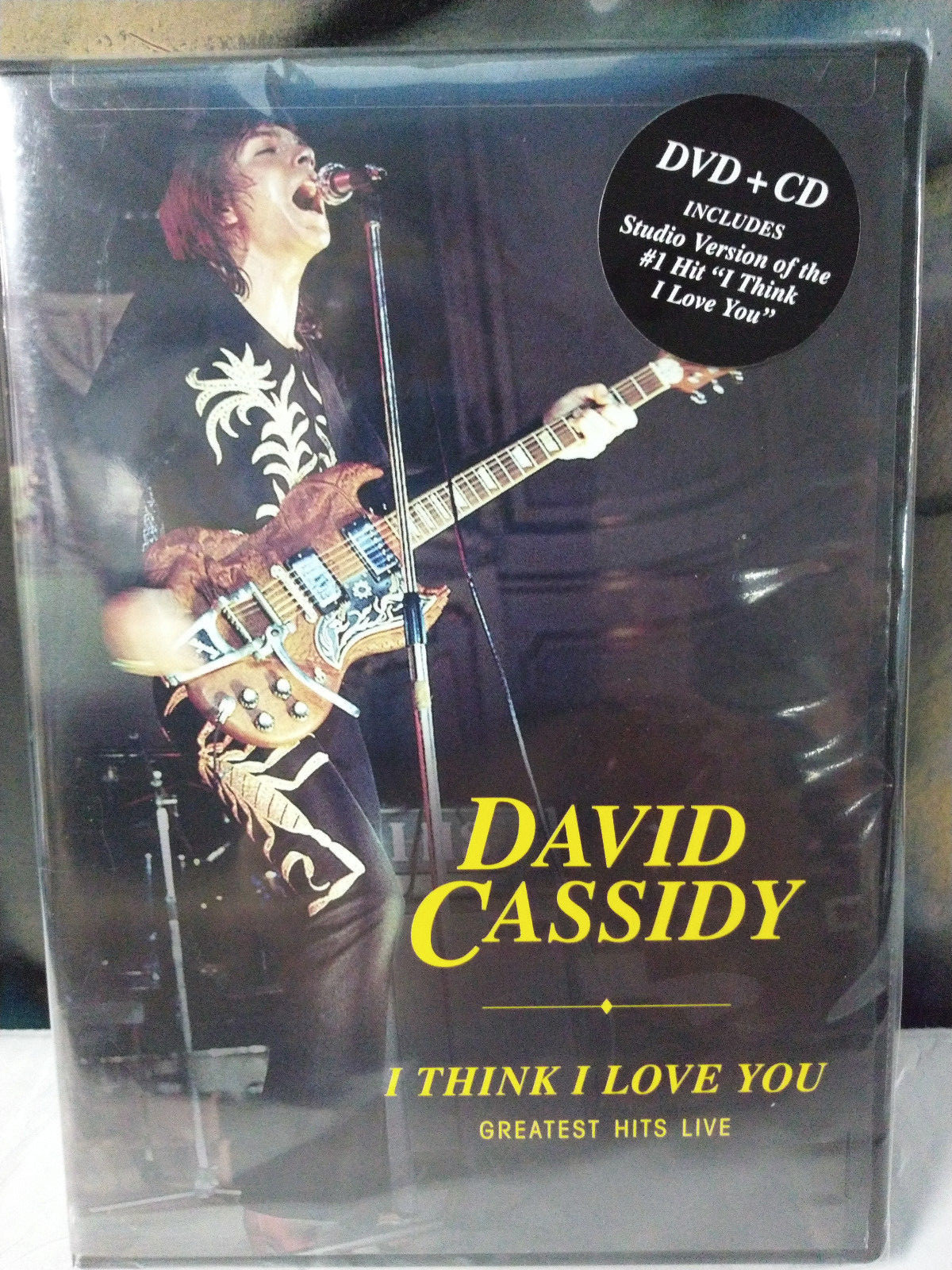 DAVID CASSIDY - I Think i Love You Greatest Hits Live DVD & Bonus CD Hush