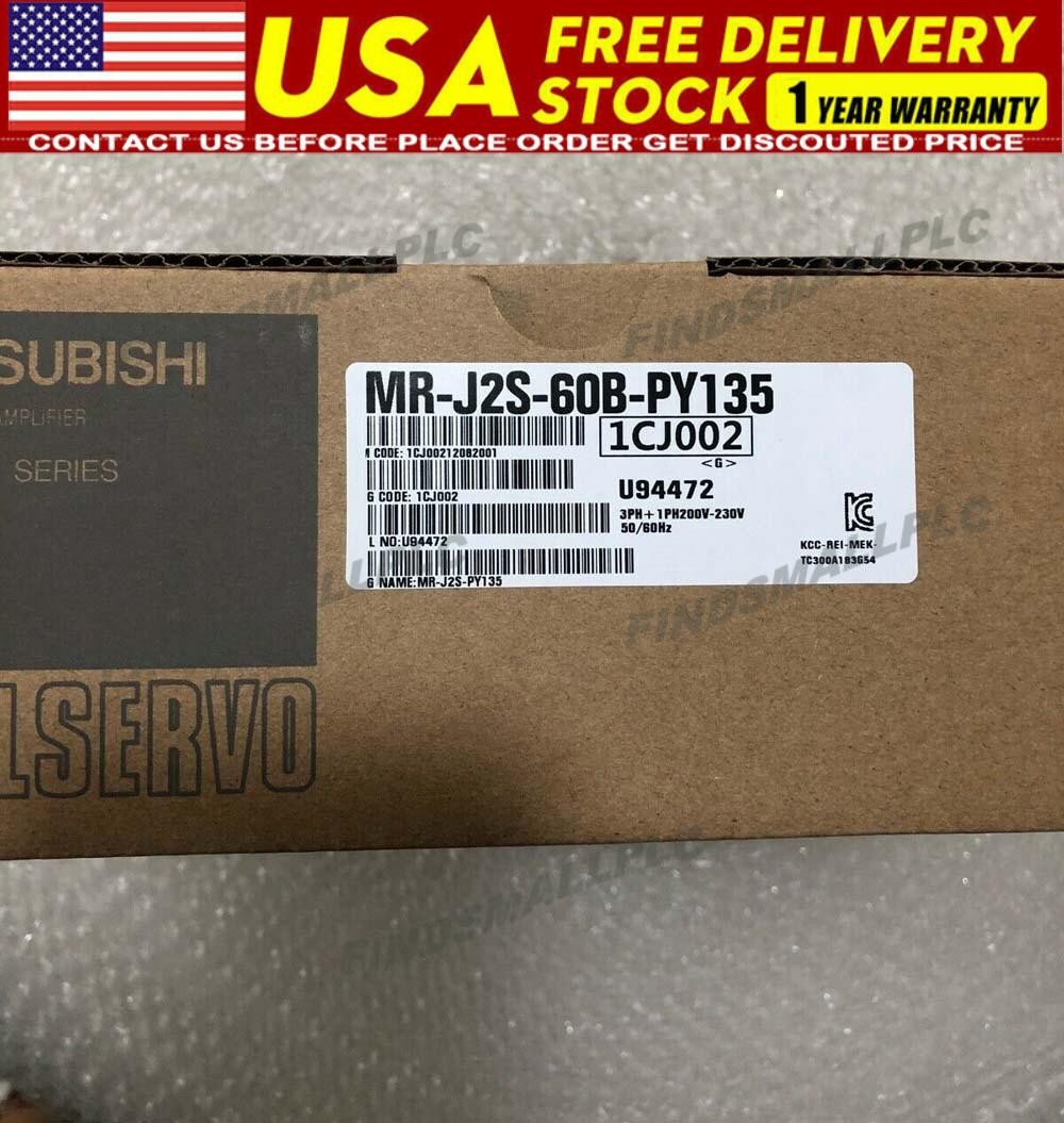 Mitsubishi MR-J2S-60B-PY135 Servo Drive MRJ2S60BPY135 New In Box Expedited Ship