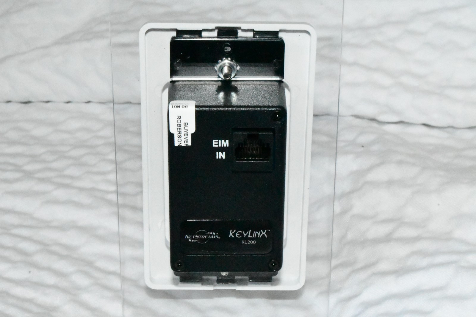 Netstreams Keylinx KL200 Single-Gang 10 Button Keypad Controller Open Box w5a3