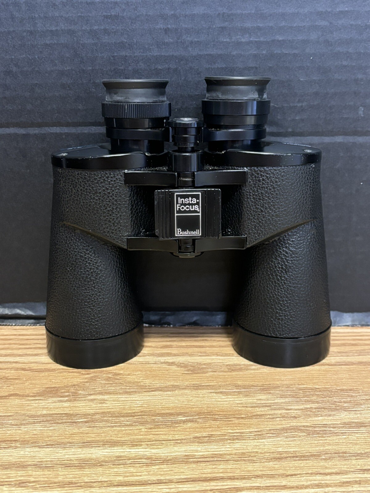 Vintage Bushnell Binoculars Insta Focus Sportview Wide Angle With Case #4342