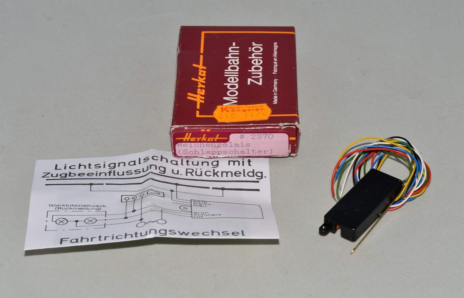 Herkat #2370 Soft Relay Towing Drag Switch