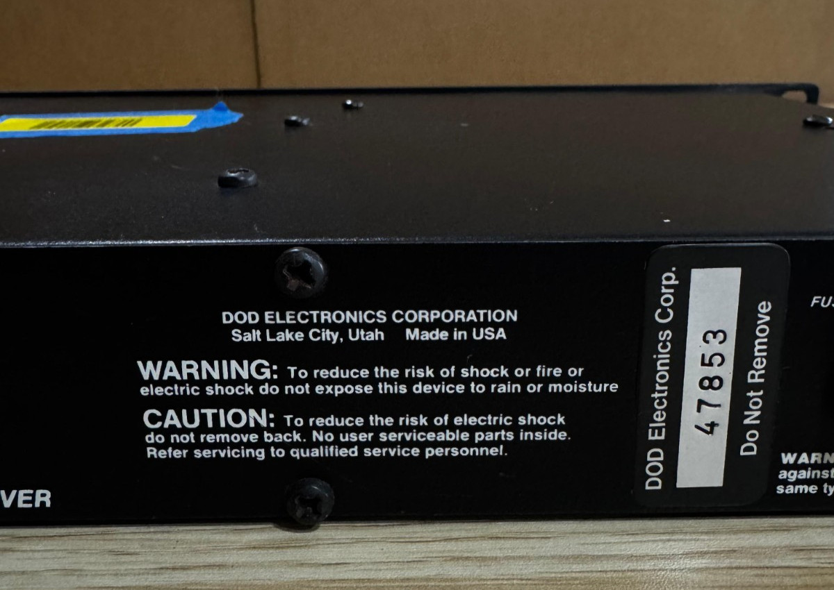 Digitech RDS Digital Delay System 3.6 Sec Chorus Flange Rack Guitar Processor