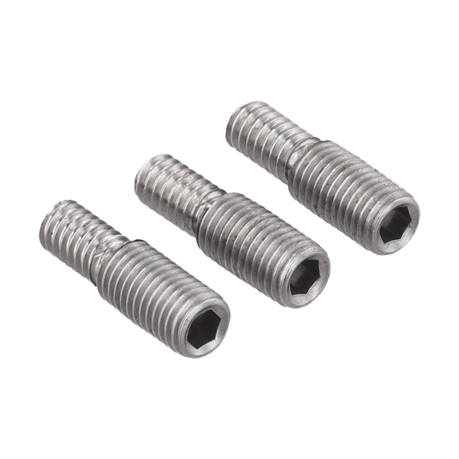 3 Piece Threaded Screw Adapter Set for 14 20 to 516 24 Threaded Screws
