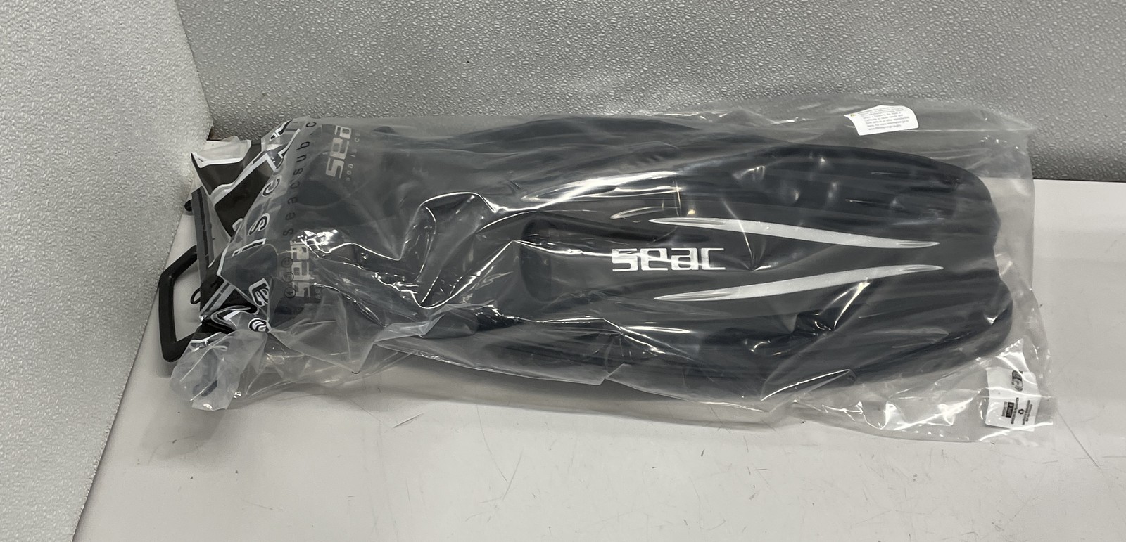 Seac F-100 PRO Full Foot Fins 42/43 Black