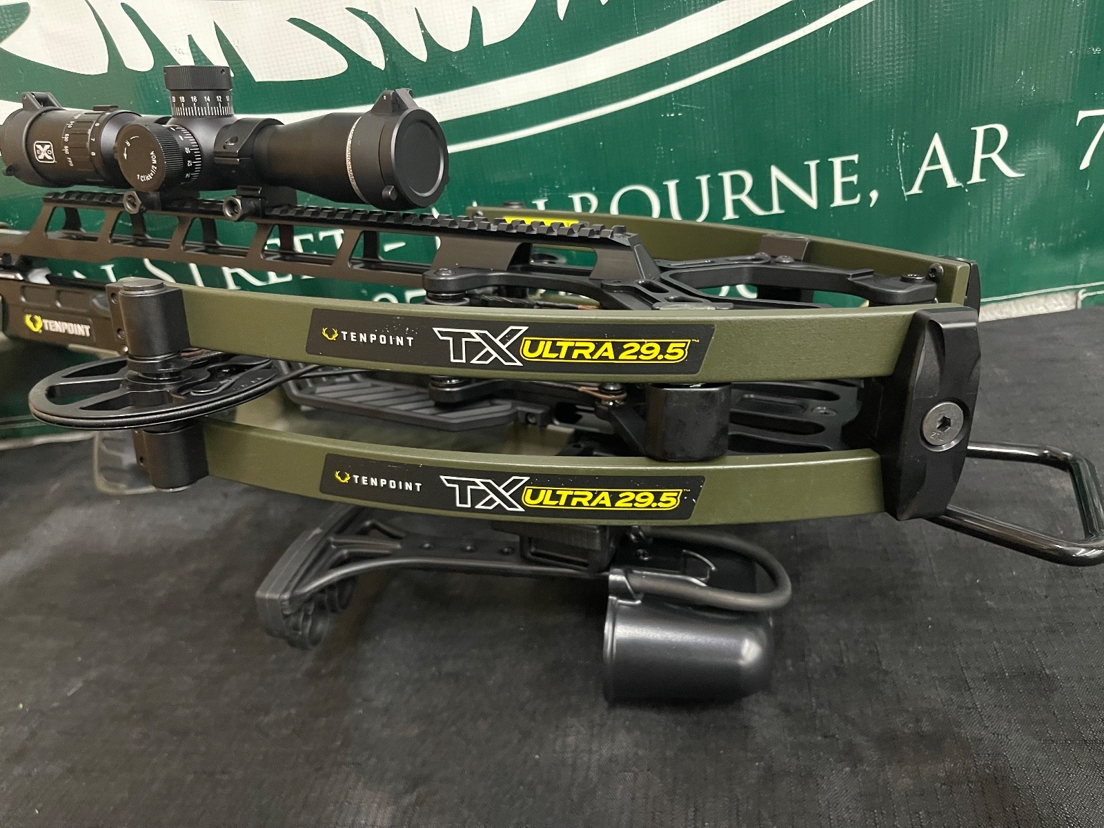 TenPoint TX Ultra 29.5 Rail-Less ACUSLIDE Maxx Moss Green Authorized Dealer NEW