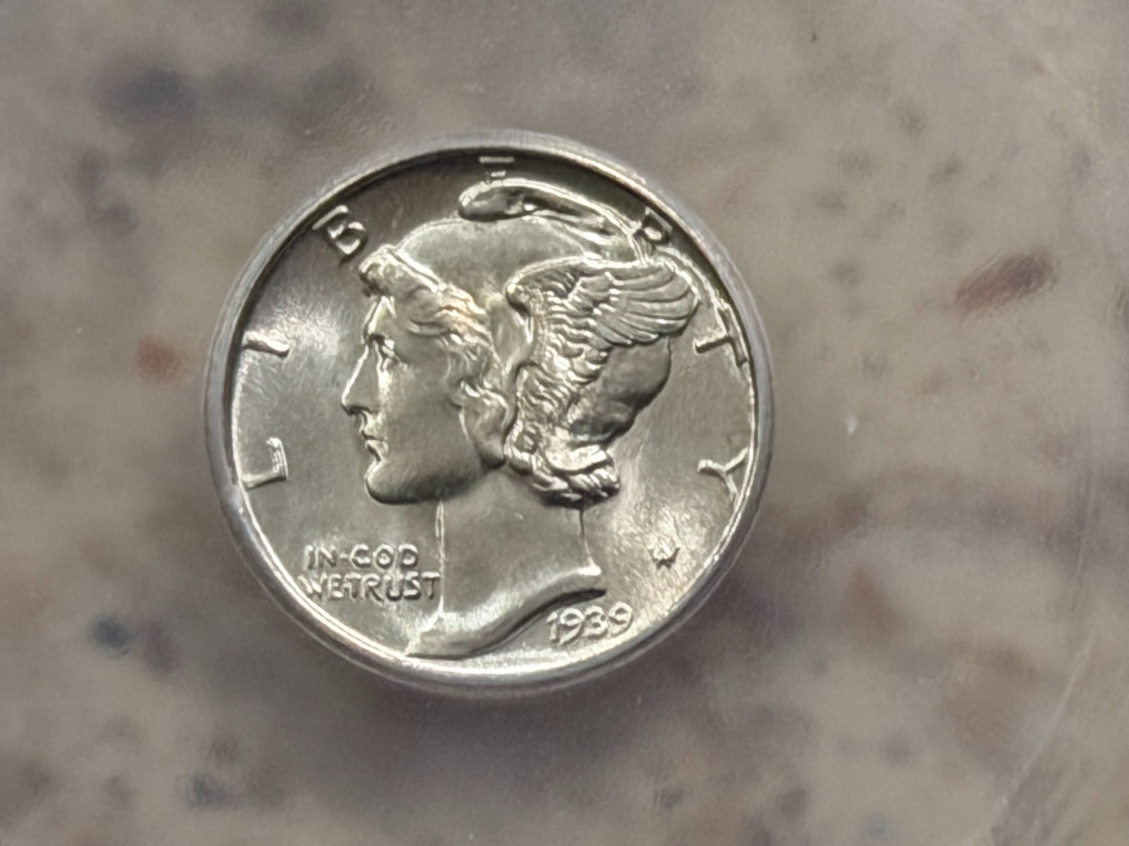 1939 10C Mercury Dime ICG MS66