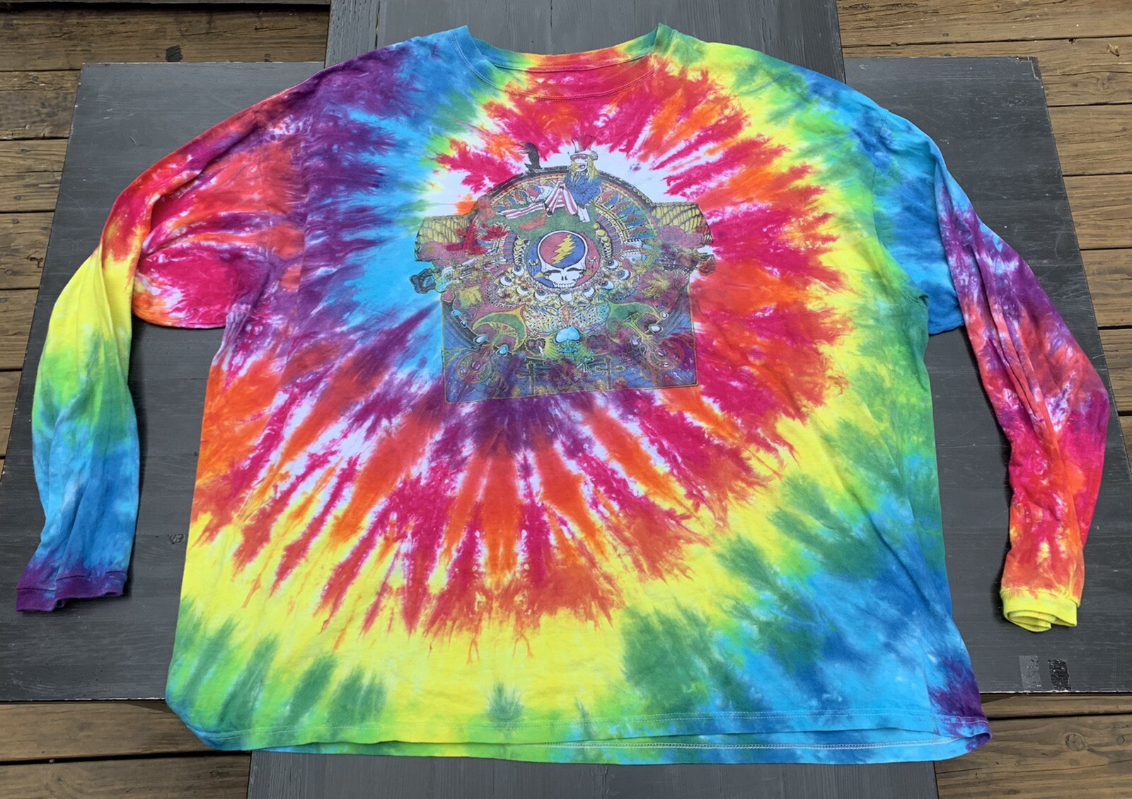 Grateful Dead  Tye Dye T-shirt 4XL VERY VERY LARGE