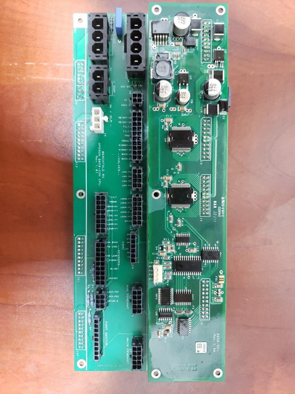 Berchtold Operon B850-CON CPU Auxiliary Board 2 Stage/B850-ECU/  [3 Stage Board]