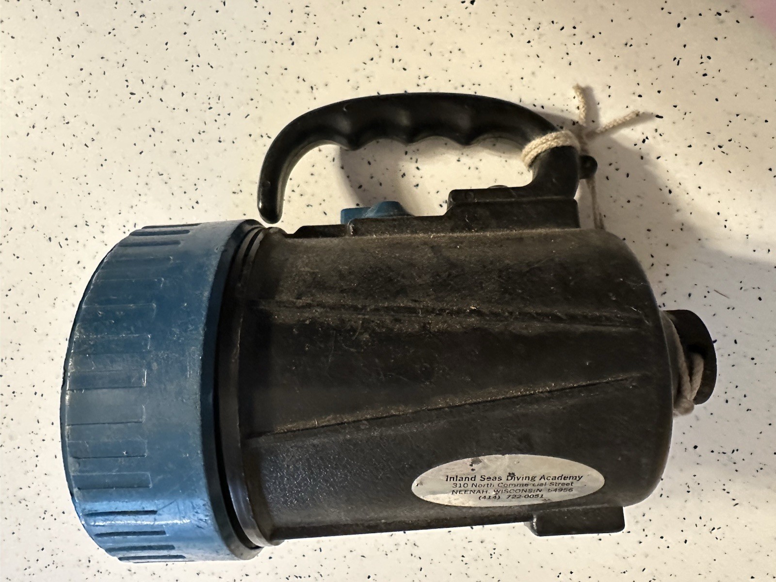 Vintage Oceanic Ocean Pro Dive Light OP-100 Rechargeable Untested PreOwned