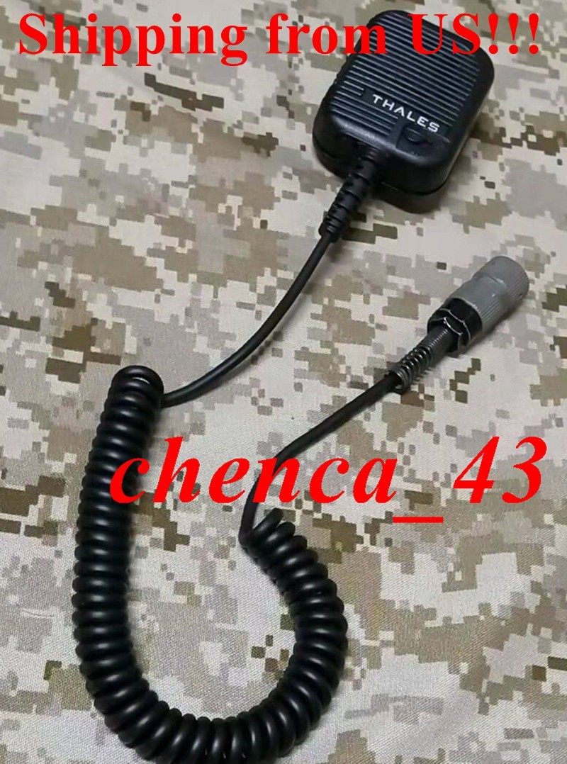 US STOCK TCA MIC Hand Microphone Replica for TCA PRC 152A 148 152 THALES Radio