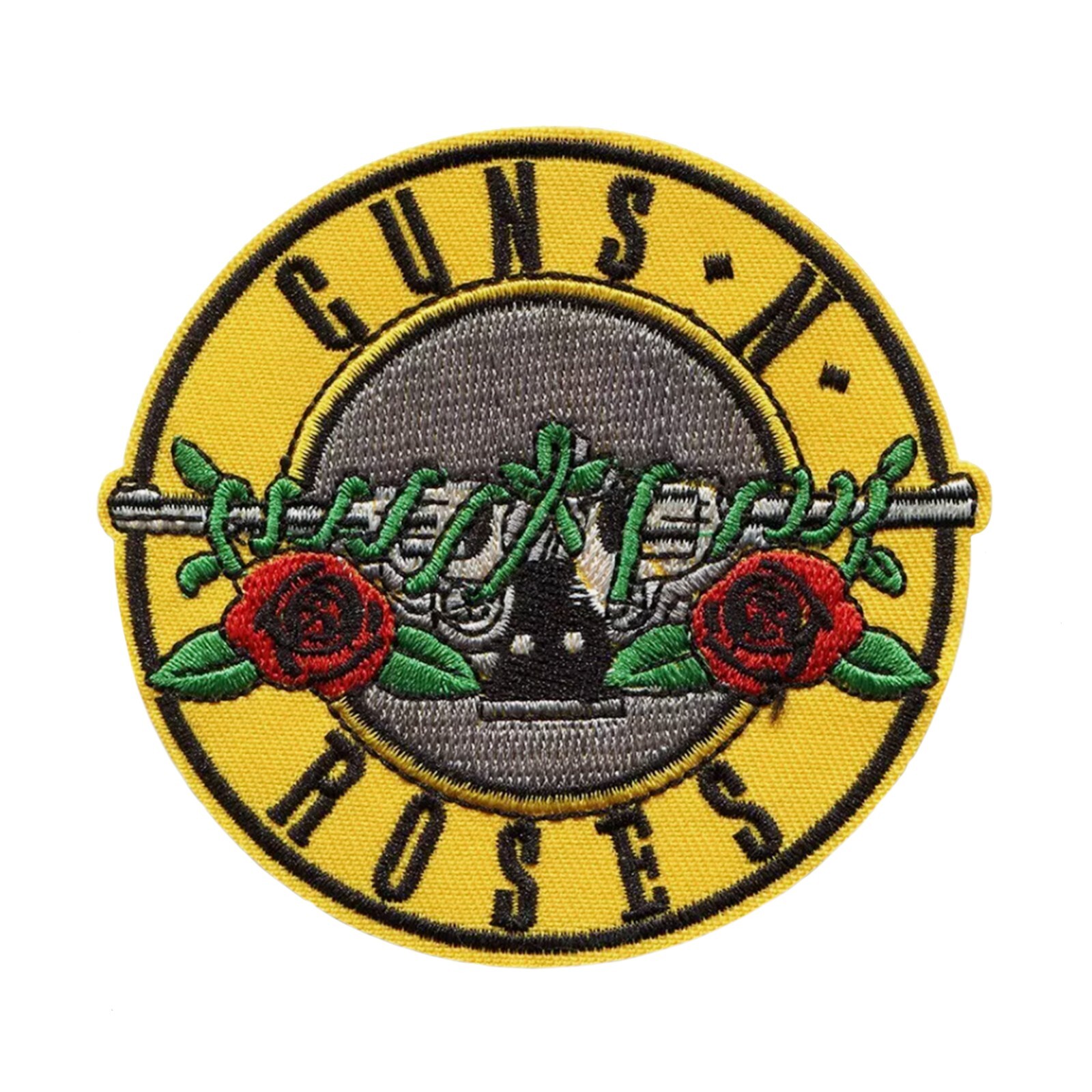 Guns n Roses Embroidered Iron On Patch 80s Classic Rock Punk
