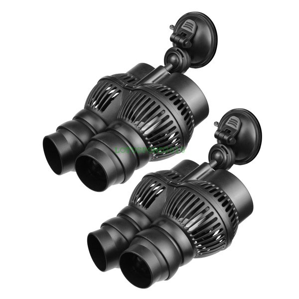 2 pcs Circulation Pump Wave Maker 3200GPH DUAL HEAD Aquarium Salt/Fresh Fish