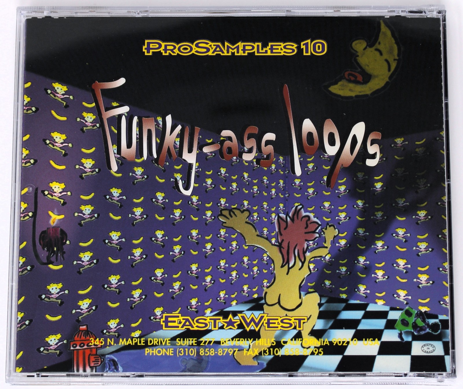 East West Funky Ass Loops Roland Format Sample/Sound Library/Sampling CD Prince