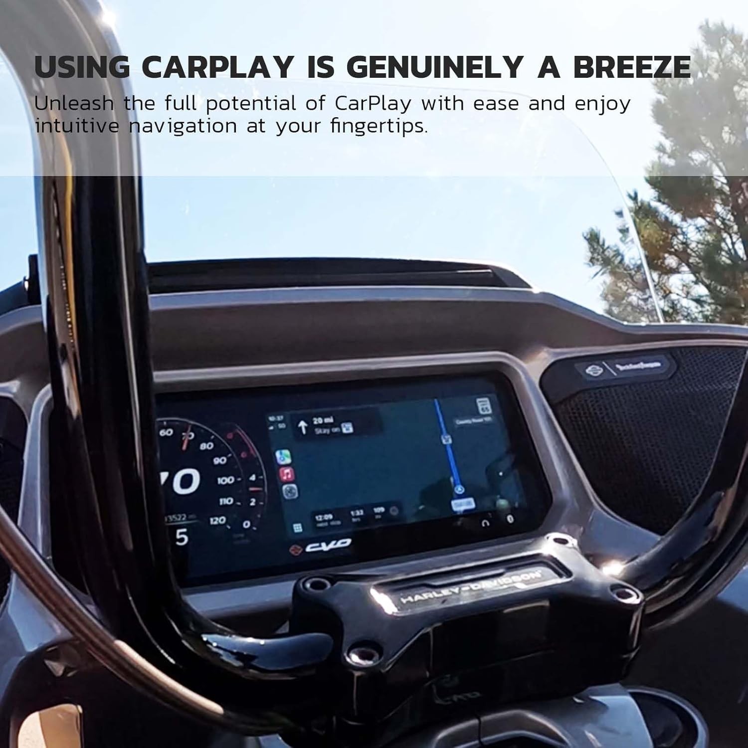 MaedHawk Bypass Motorcycle CarPlay Bluetooth Headset Adapter with Black