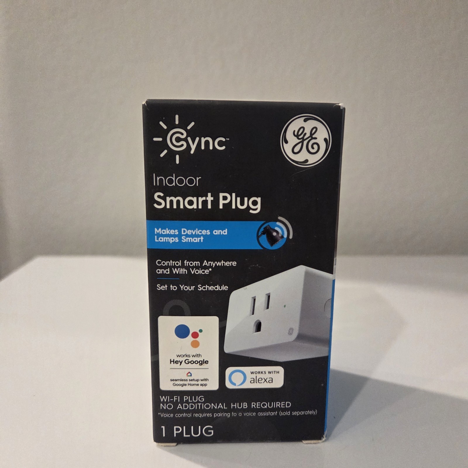 GE CYNC Indoor Smart Plug Bluetooth Wi-Fi Works with Alexa & Google (BRAND NEW)