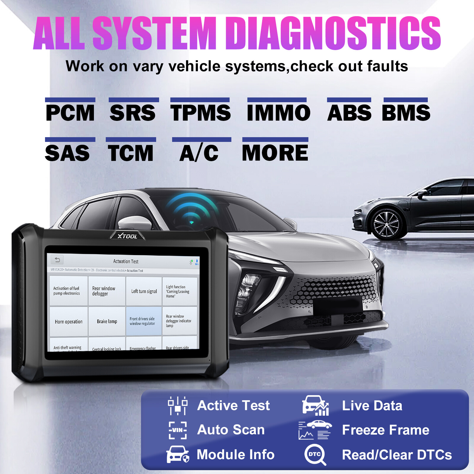 XTOOL D7S E.CU Coding Scanner Full Bidirectional Diagnostic Tool Code Reader