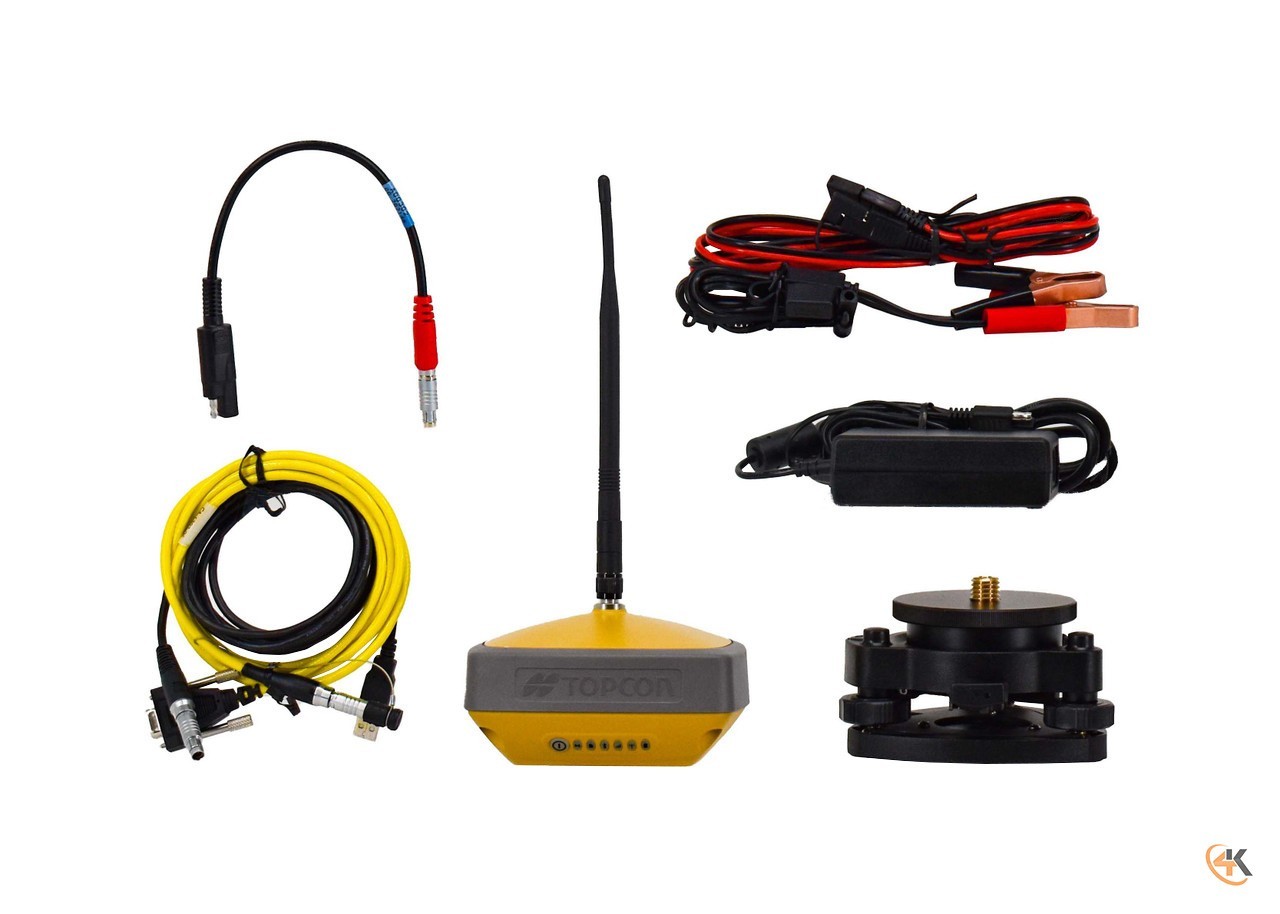 Topcon Single Hiper VR 900 MHz GPS GNSS Base/Rover Receiver Kit