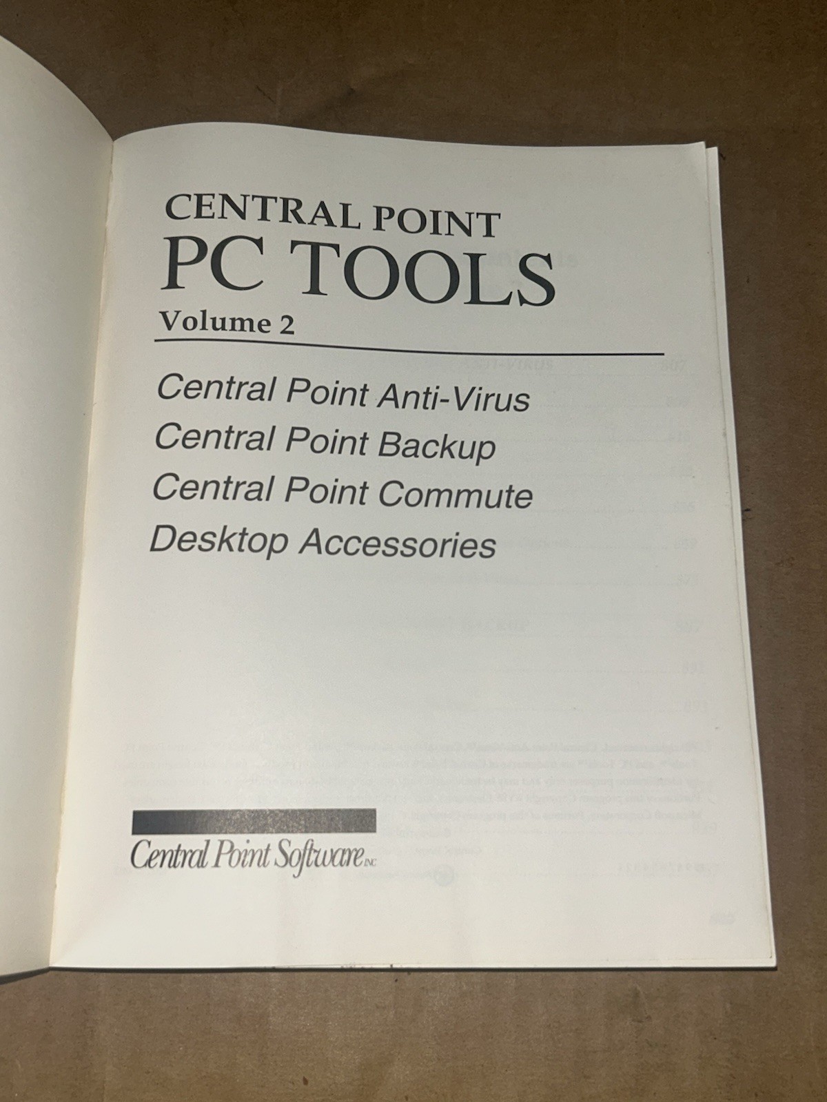 (2) 1992 Central Point PC Tools for DOS, Version 8.0 Complete Set 1st Printing