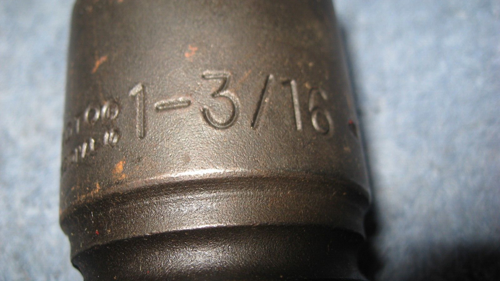 PROTO 12pt 1-3/16" socket 07519T new NOS may show slight surface rust storage