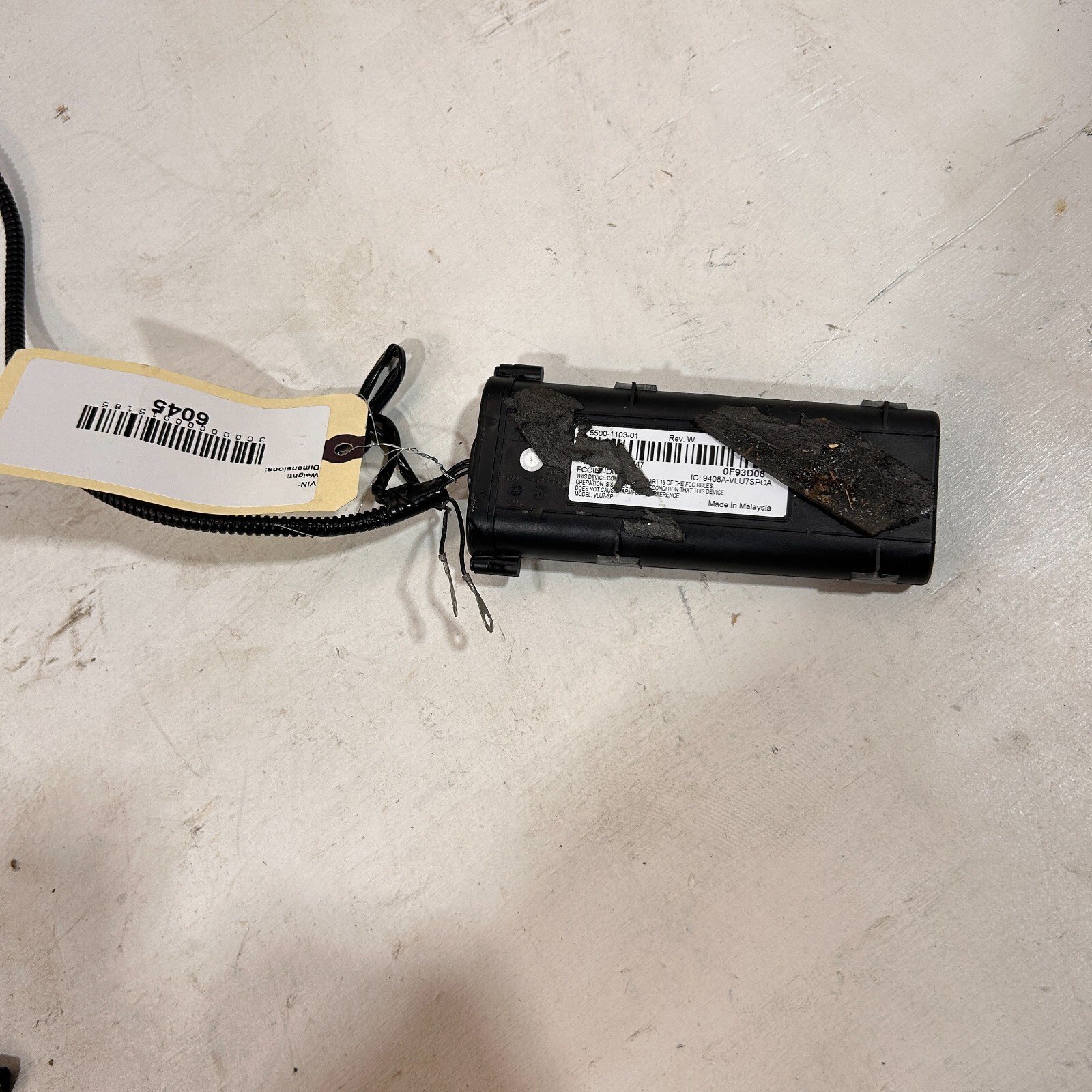 2013-2016 Buick Encore Vehicle Recovery Transmitter Control Module Unit OEM