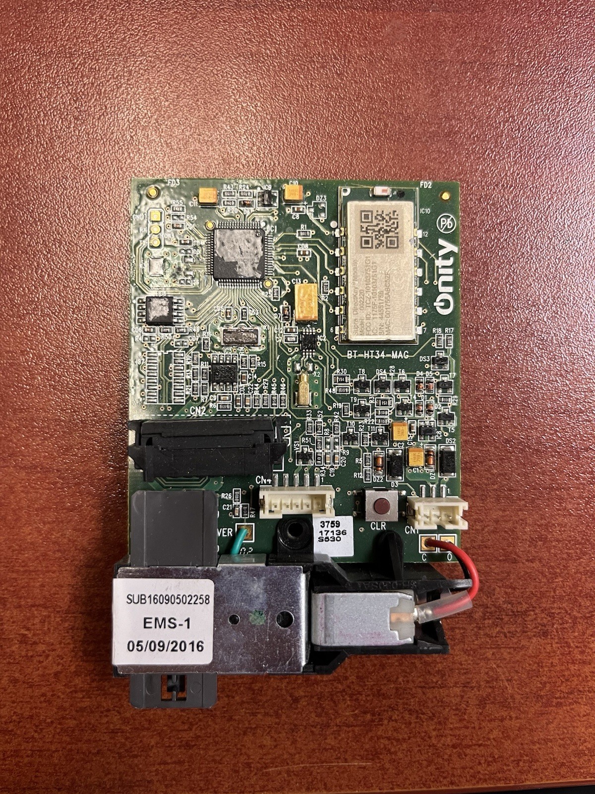 ONITY  BT HOTEL DOOR LOCK MOTHERBOARD  HT34 2015-2018 Models