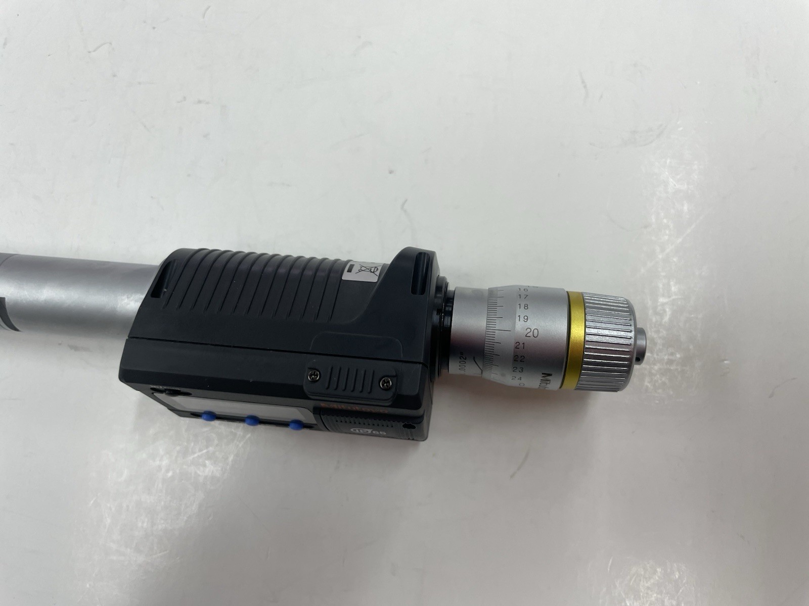 Mitutoyo 468-267 Digimatic Holtest Three-point Internal Micrometer 1”-1.2”
