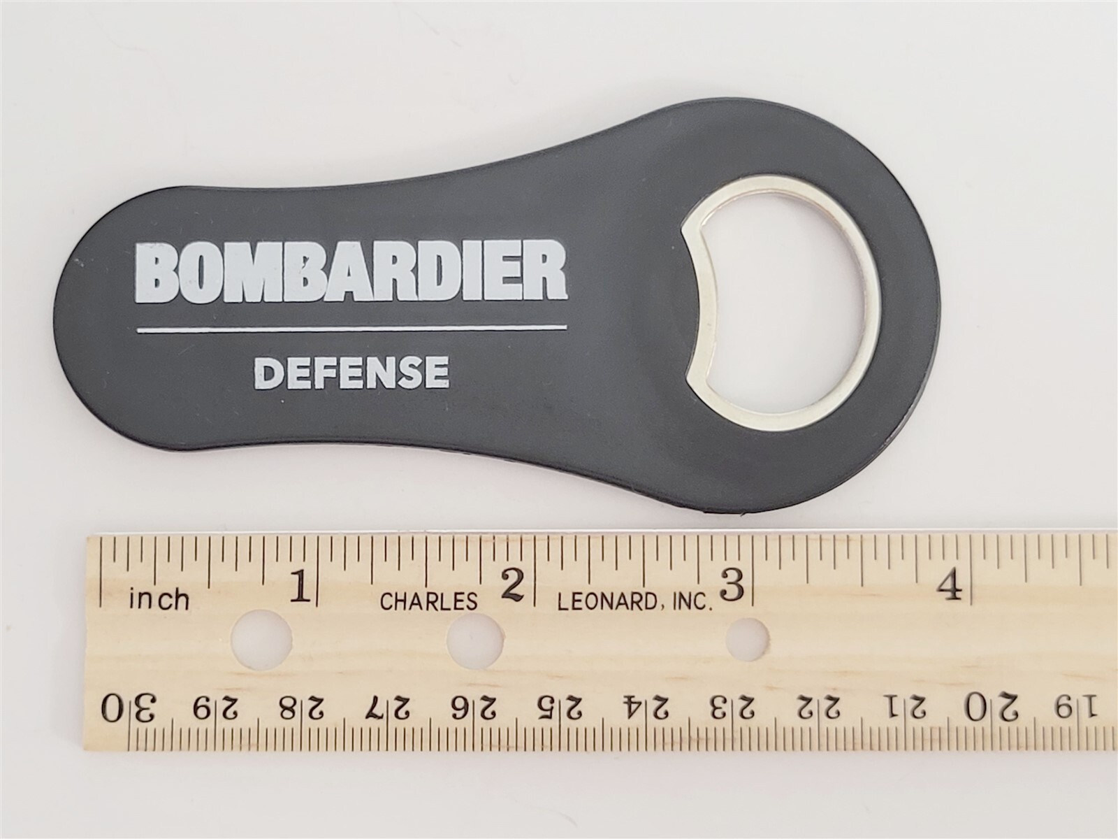 Bombardier Defense Black Bottle Opener