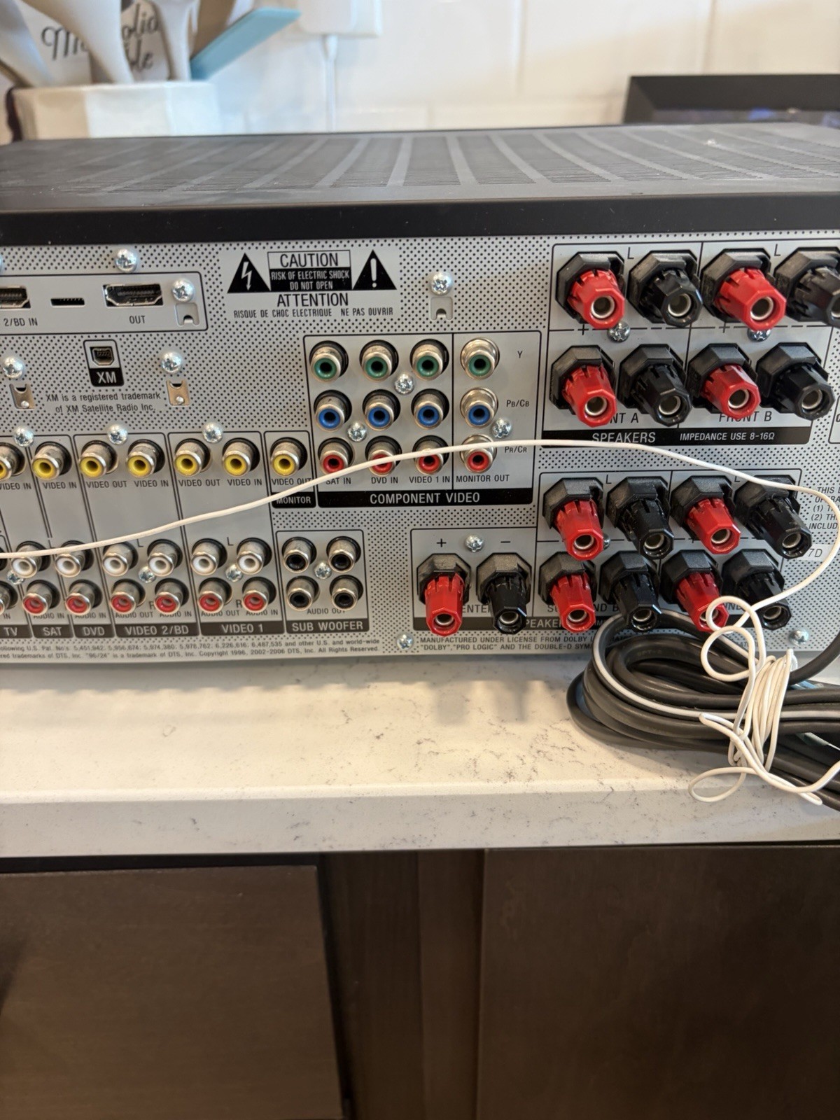 Sony STR-DG910 Multi-Channel Digital Audio Video Receiver Control Center HDMI