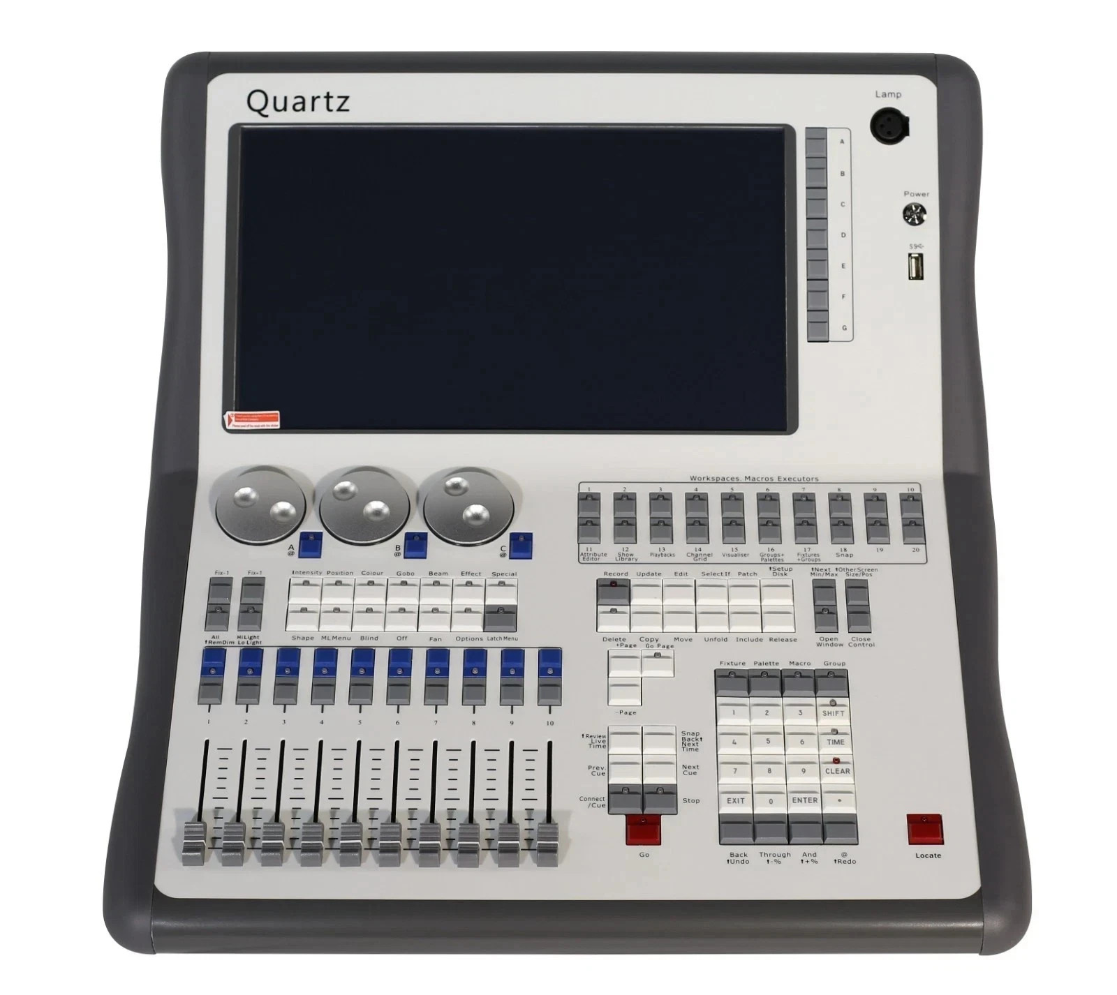 2048 Channel controller DMX 512 Controller for Dj Stage Light Quartz + Roadcase