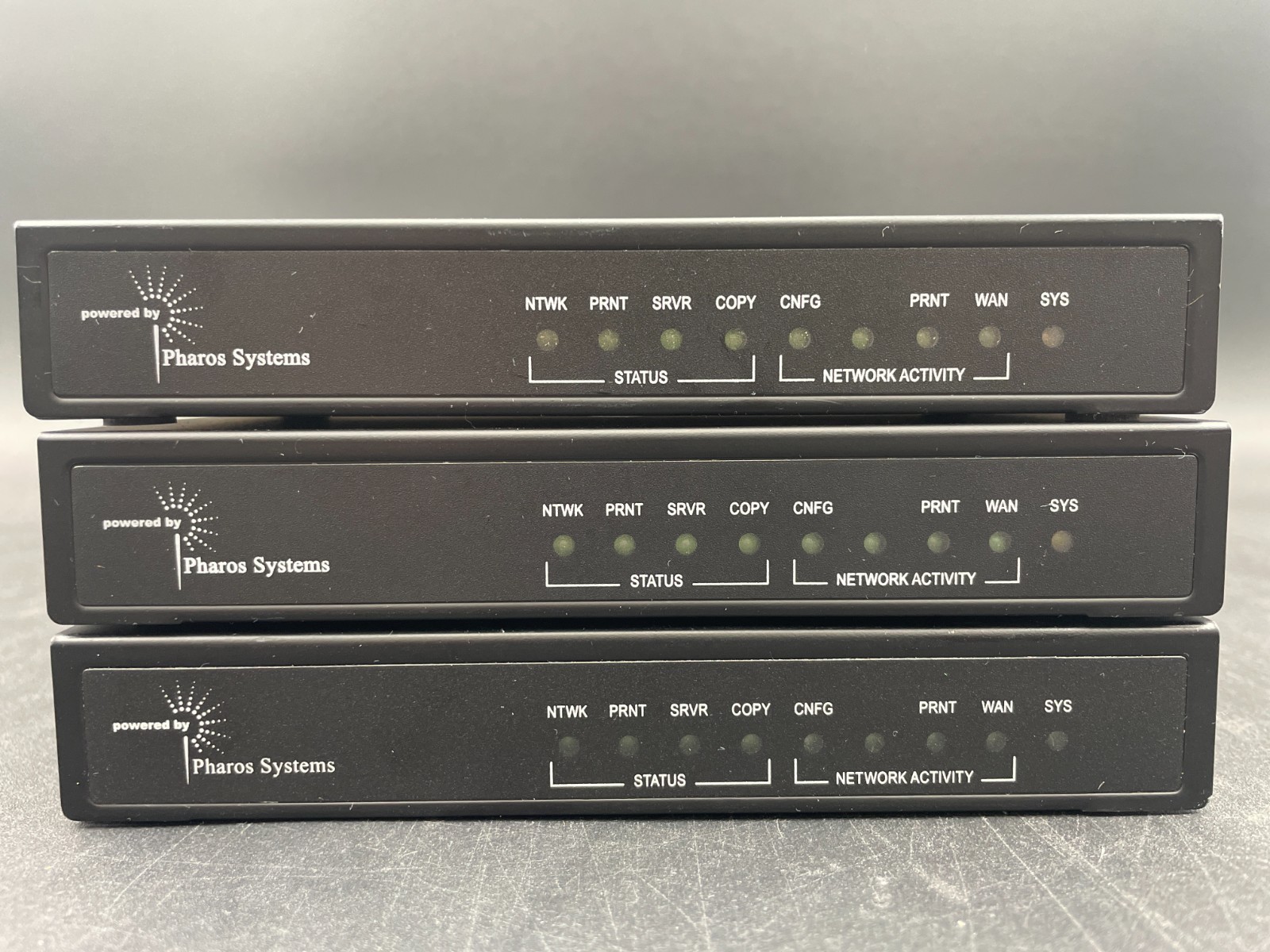 LOT of 3 - Pharos Systems PS-60 Network Terminal