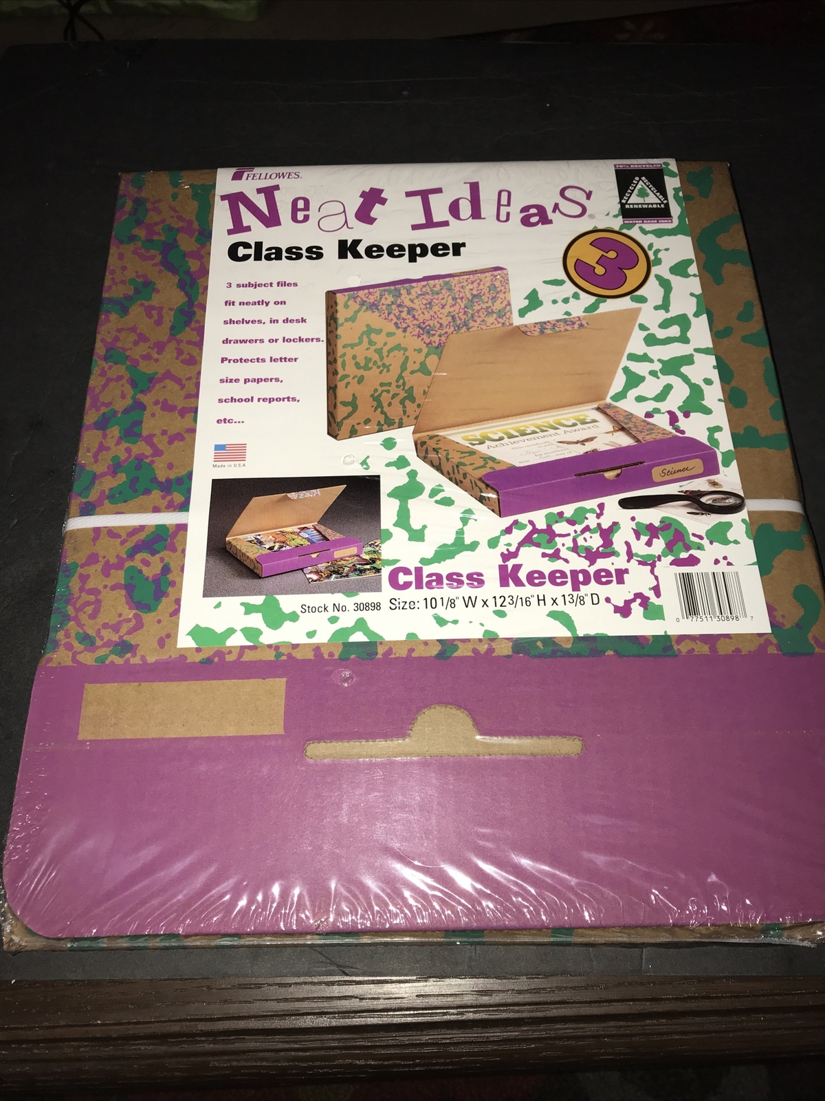 Fellowes neat ideas school boxes 10 1/8 X 12 3/16 X 1 3/8