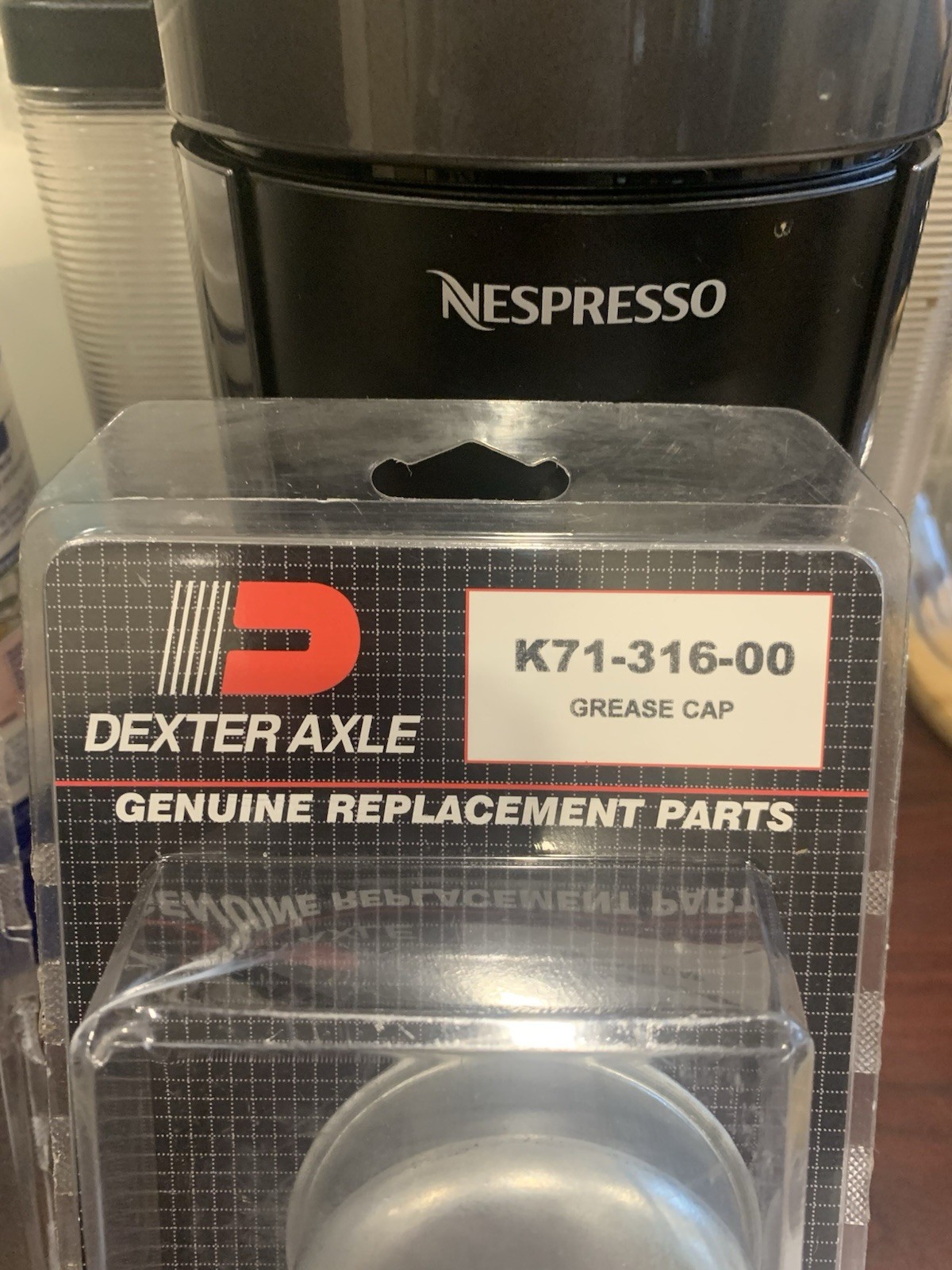 Lot of 4 NEW Dexter Axle K71-316-00 Trailer Brake Grease Cap