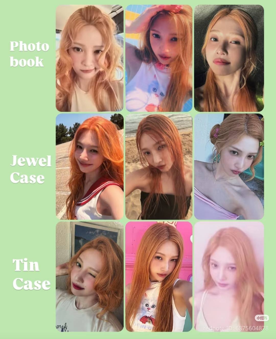 JOY THE 1ST MINI ALBUM  FROM JOY, WITH LOVE PHOTOCARD OFFICIAL RED VELVET