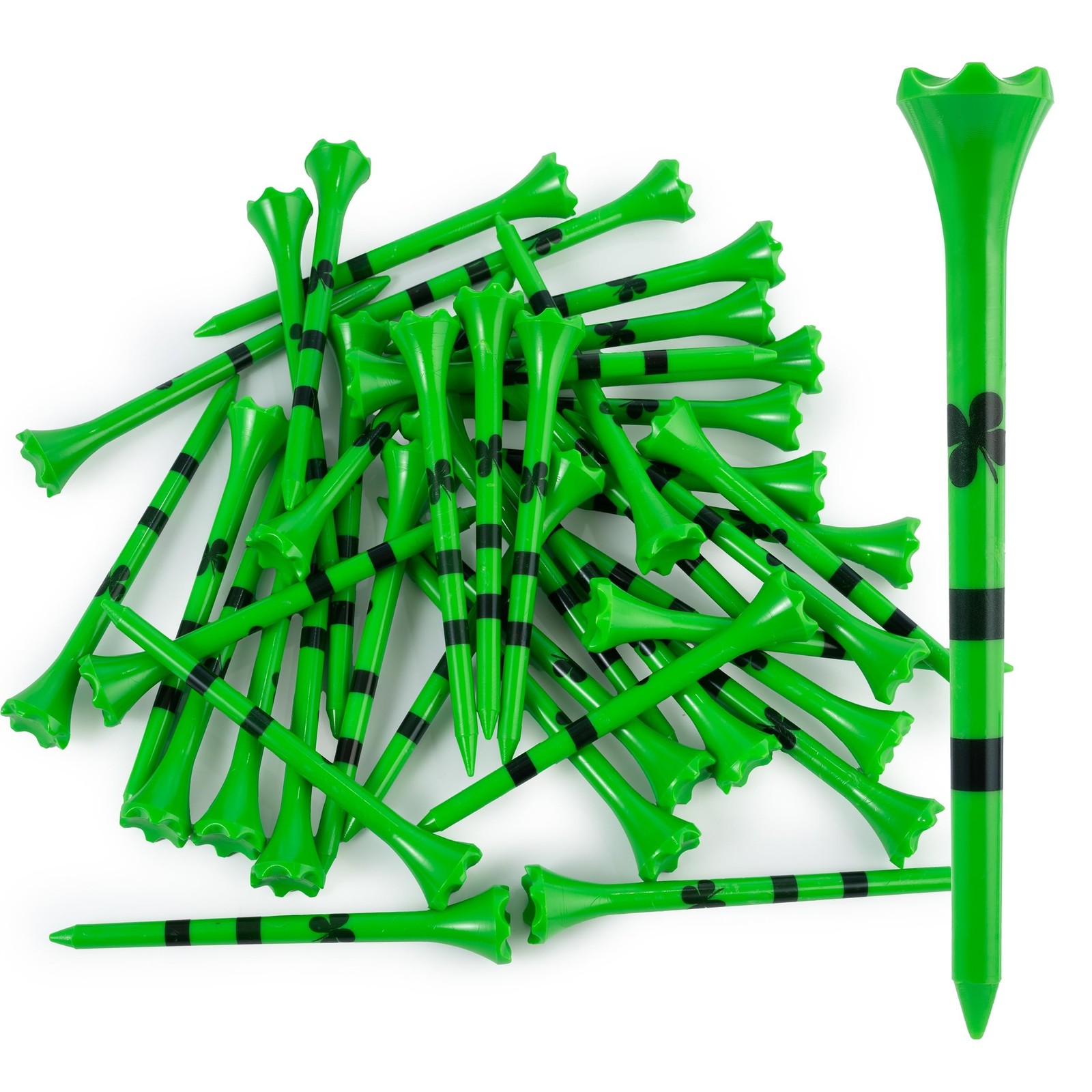 NorthPointe 3 ¼ Neon Plastic Golf Tees – Highly Visible Bright Colors