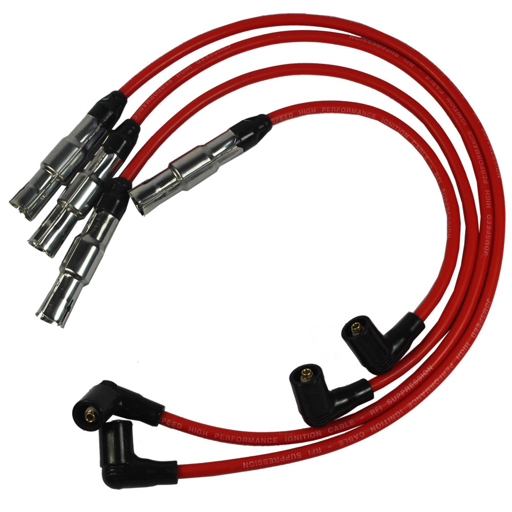 8MM JDMSPEED Spark Plug Wire Set 27588 for Beetle Bora VW Golf GTI Jetta 2.0L