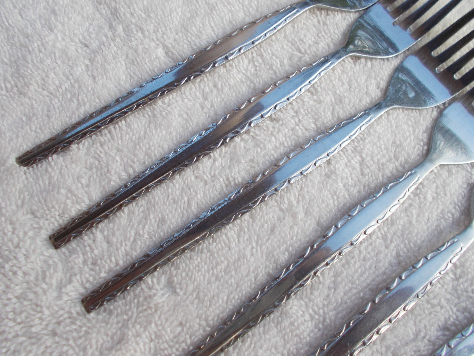 12 Place 60pcs Rogers Stanley Roberts ENSENADA Stainless Flatware Setting set