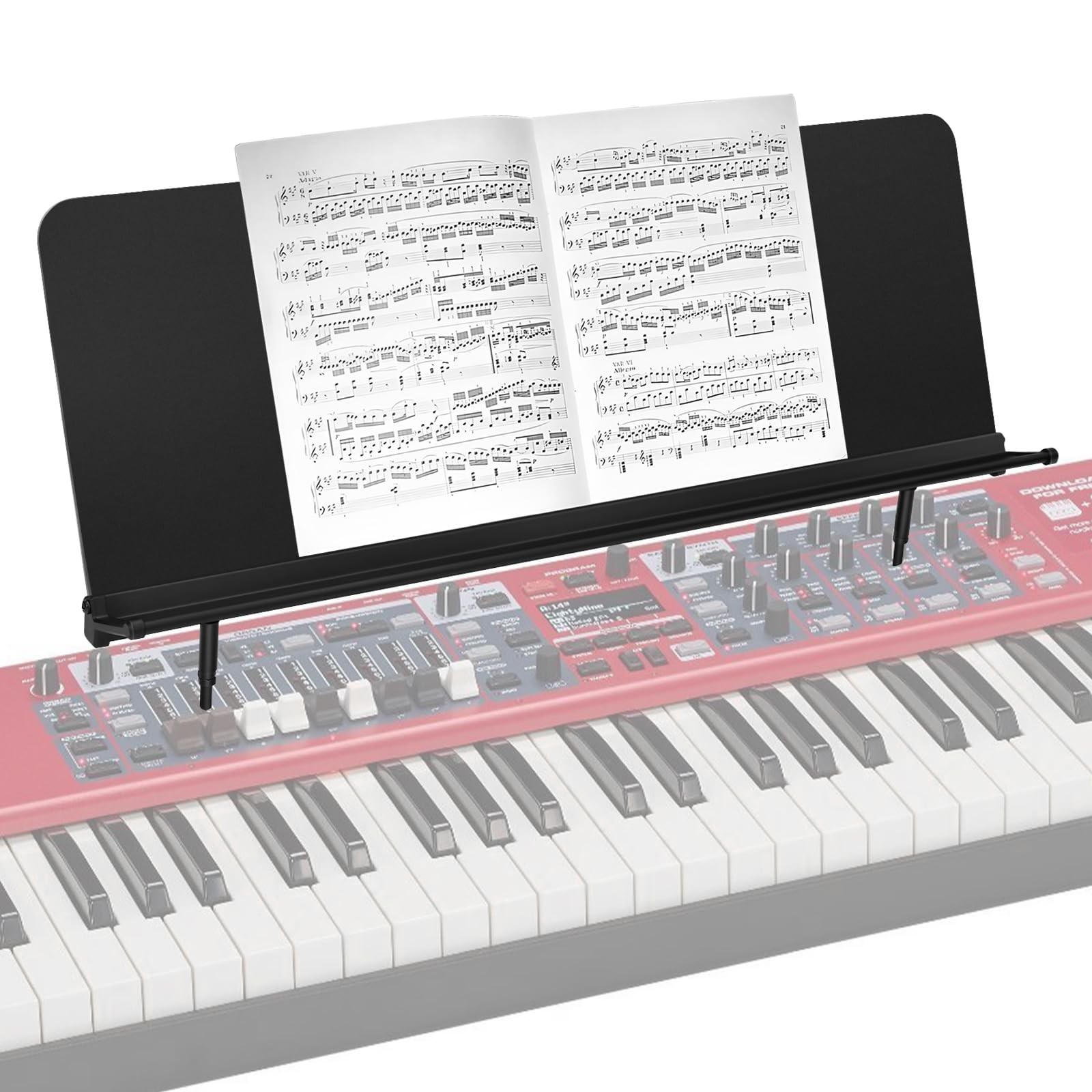 Music Stand for Nord Keyboards, with Nord Grand 1/2, Stage 2/3/4 (73/76/88/Co...