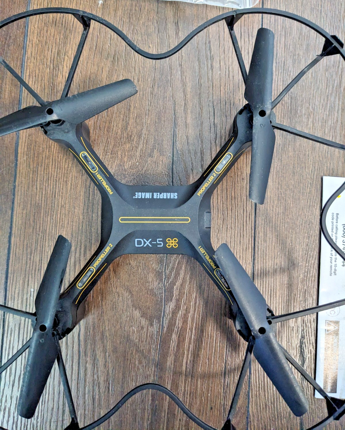 Sharper Image DX-5 Streaming Drone with Auto Pilot System / Tested / Never Used
