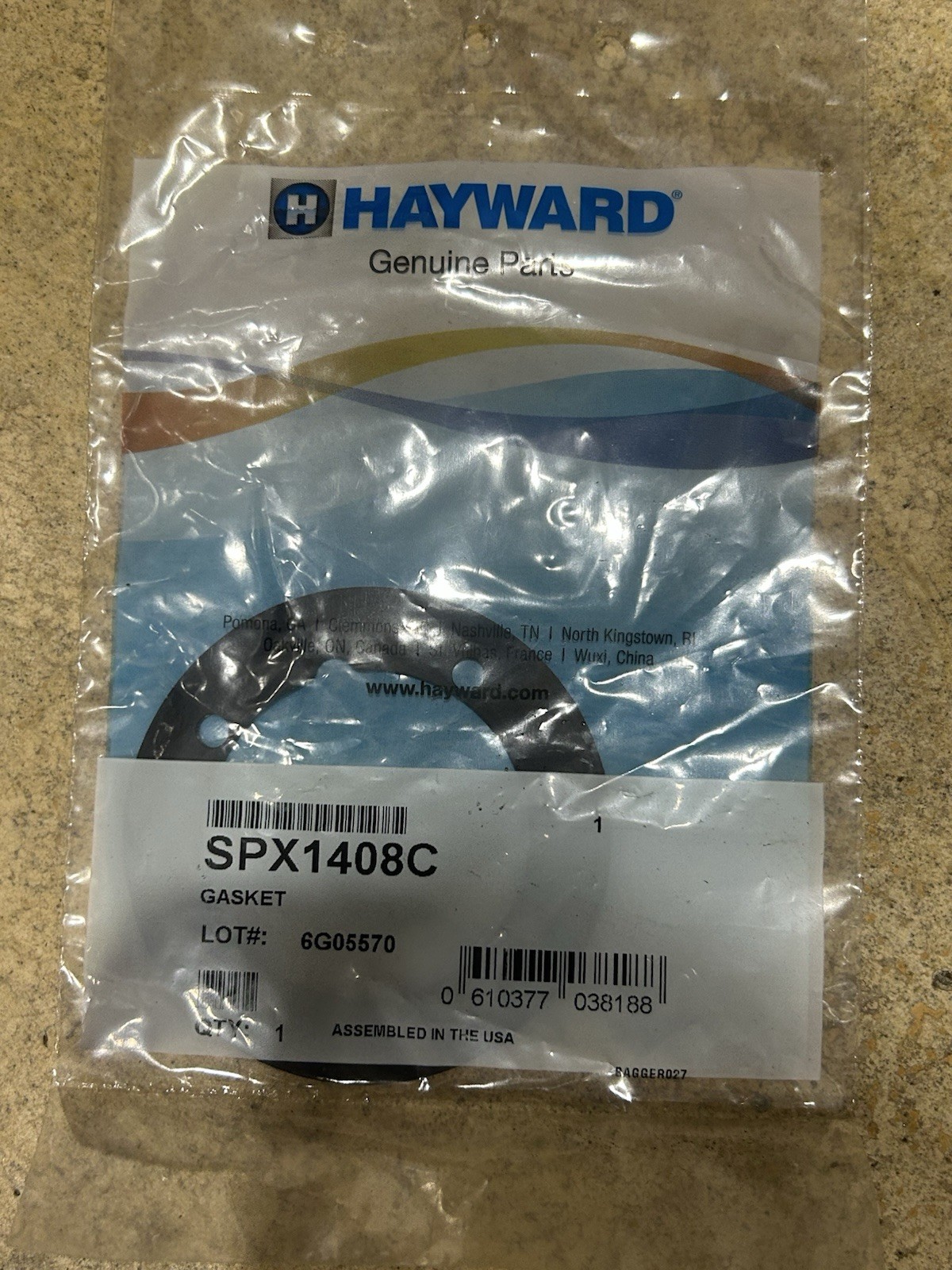 Return Replacements For Hayward Fittings SPX1408C Gasket Only