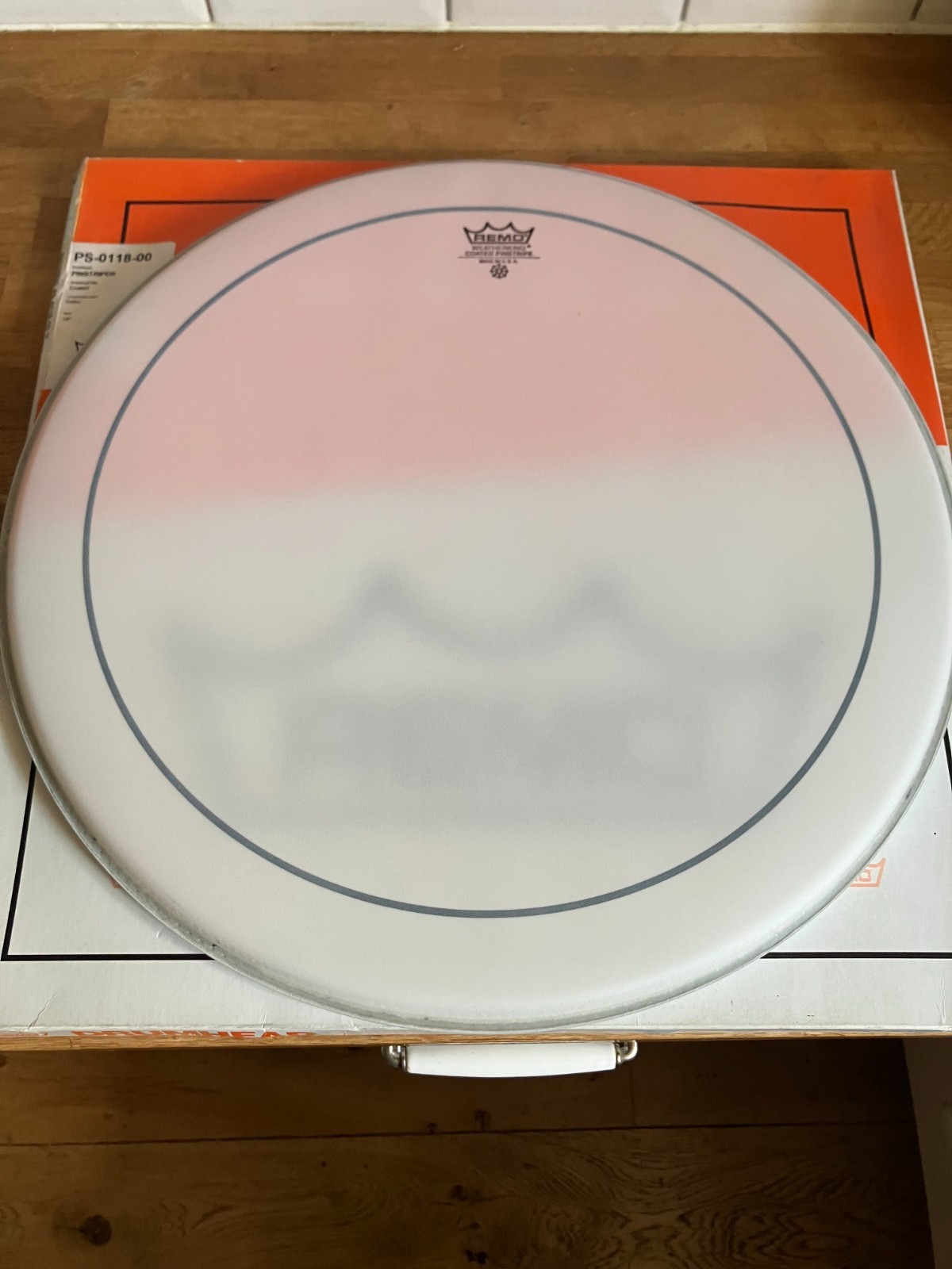 New 18" Remo Pinstripe Coated Tom Head