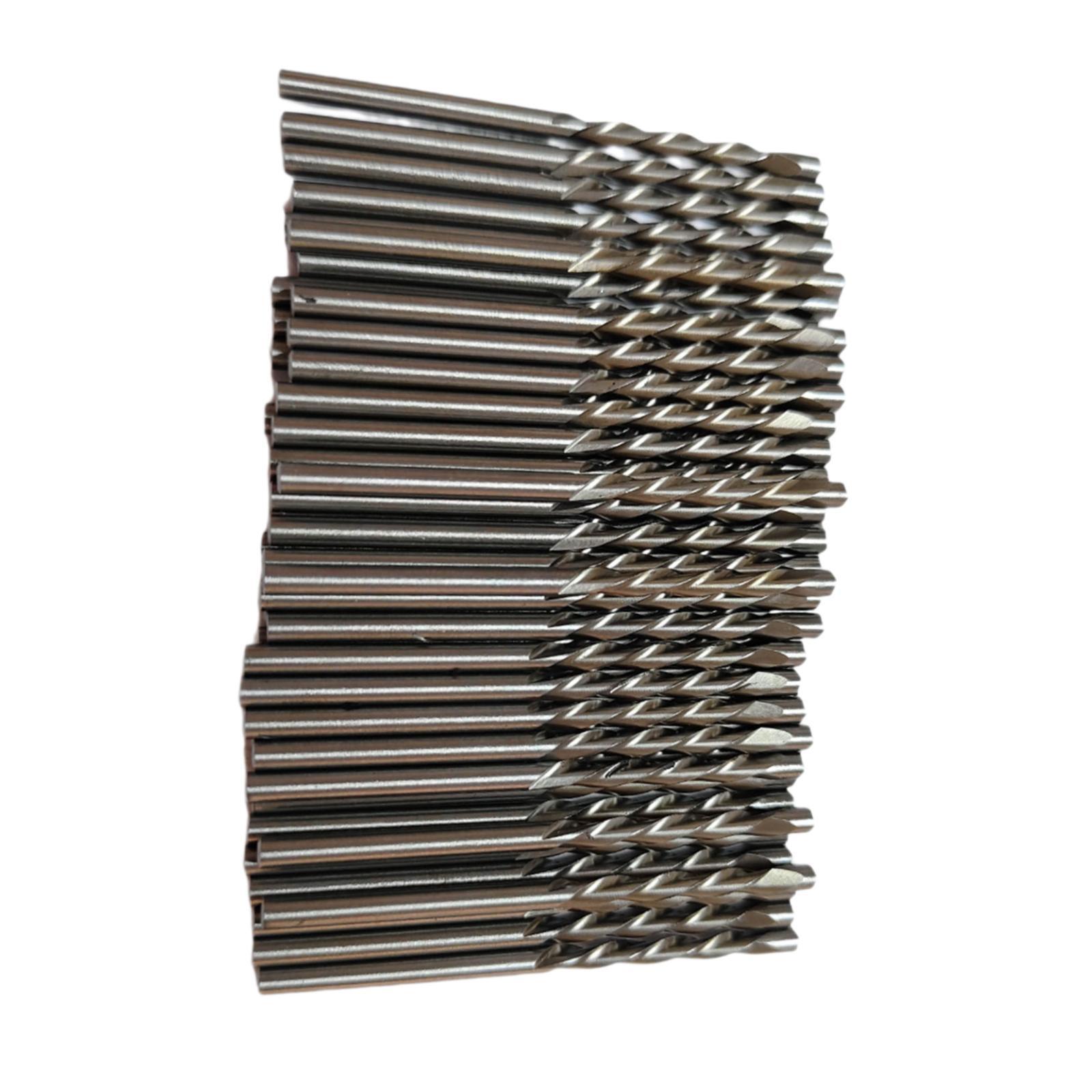 50 Pieces 1/8 inch Sturdy Multifunctional Drywall Guide Point Cutting Bits